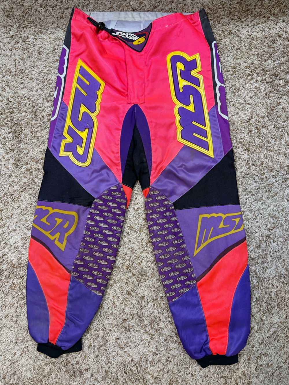 MSR Men’s Red & Purple MX Racing Pants